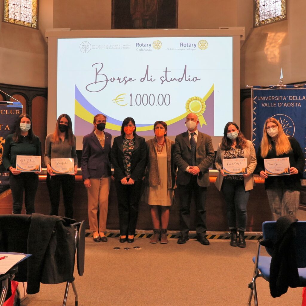 Borse di studio Rotary - Univda. Cerimonia di consegna.