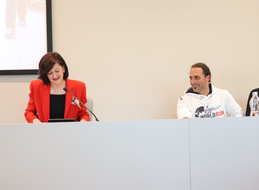 Verso la Wings for Life World Run con Anna Maria Pioletti e Michel Roccati