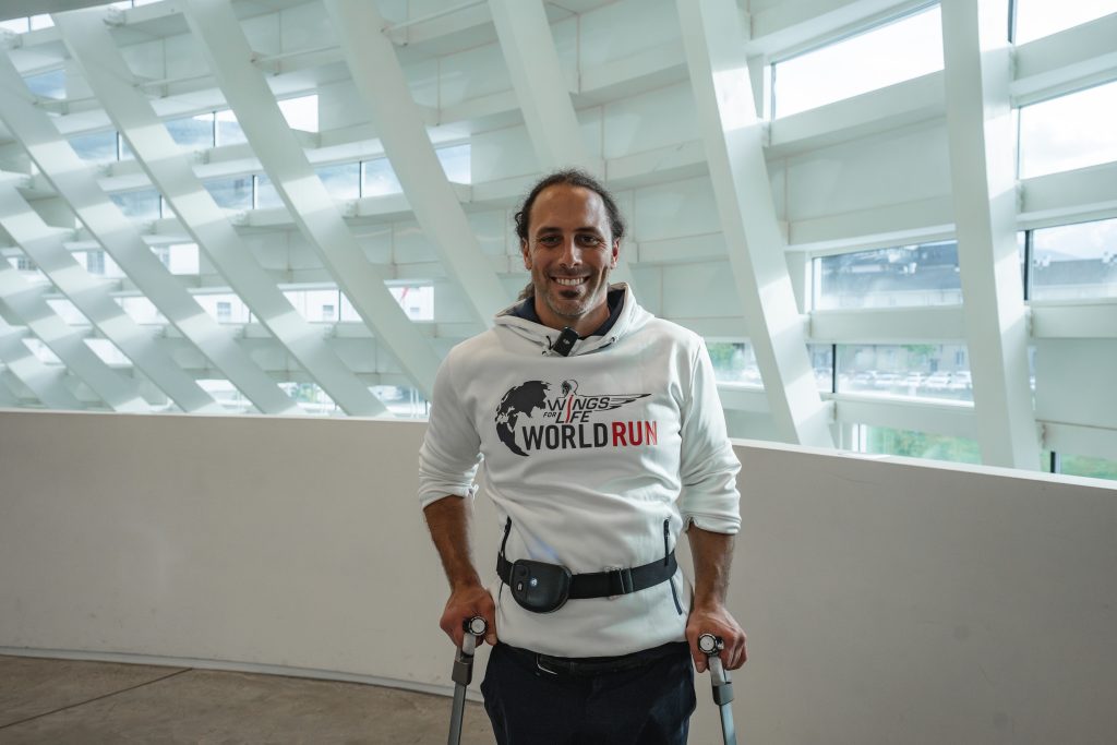 Verso la Wings for Life World Run con Michel Roccati