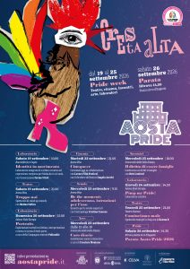 Locandina Aosta Pride 2026