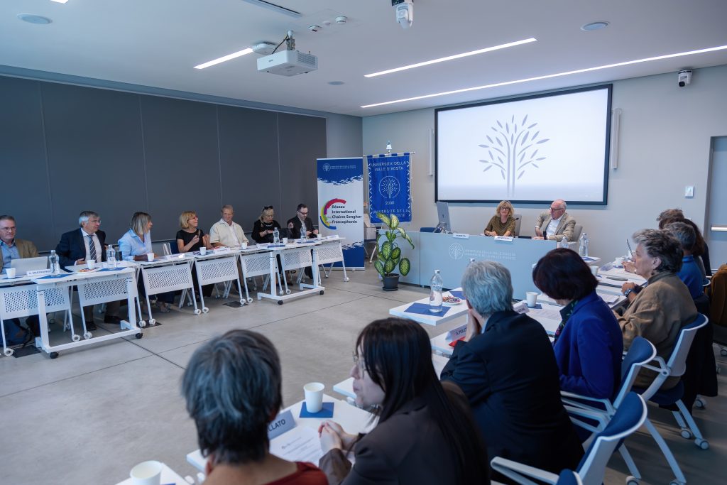 visite chercheurs internationaux du Réseau International des Chaires Senghor de la Francophonie